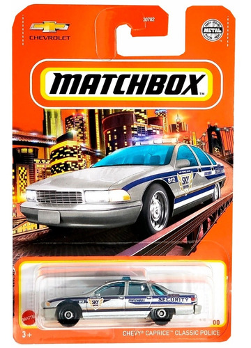 Matchbox Chevy Caprice Classic Police #67 2022