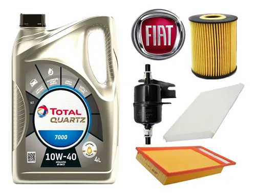 comprar Kit Filtro Fiat Strada Adventure 1.6 + Aceite Total 10w40 4l