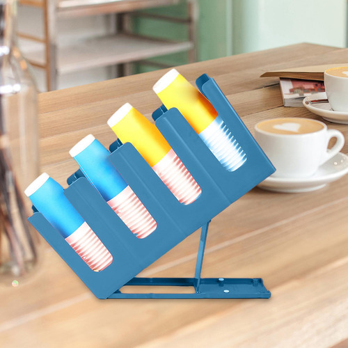 Dispensador De Tazas De Café Con Almacenamiento De Tazas,