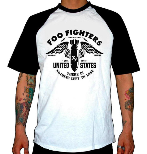 Remera Combianda Foo Fighters  One By One 