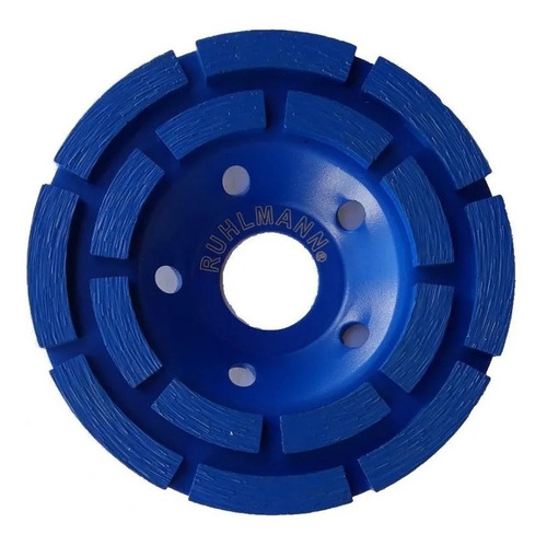 Imagen 1 de 3 de Disco Muela Copa Diamantada 115mm Amoladora Ruhlmann Ru15304