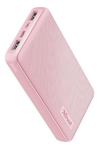 Cargador Portatil Trust Primo Rosa 15.000mah Usb Tipo C