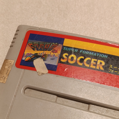 Snes Juego F Zero Y Soccer Genérico Super Nintendo Americano (Usado)