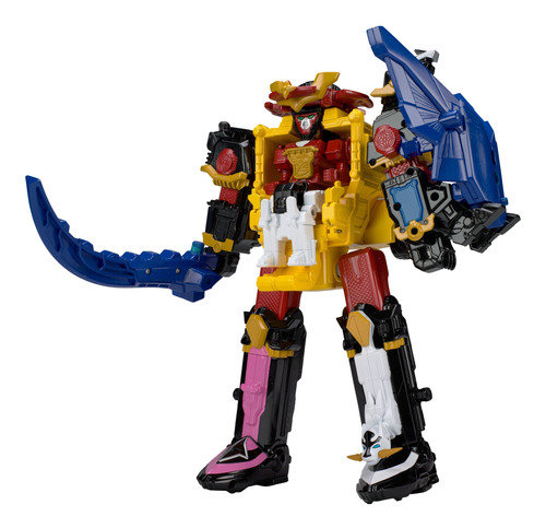 Figura De Acción Megazord De Acero Ninja Producto De Persona