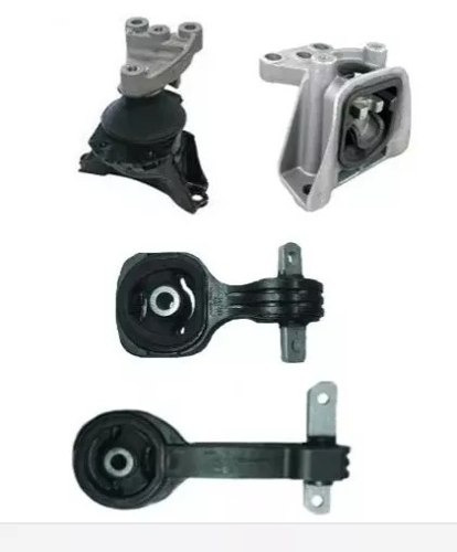 Kit 4 Coxim Motor Câmbio Honda New Civic 07/11 Automático