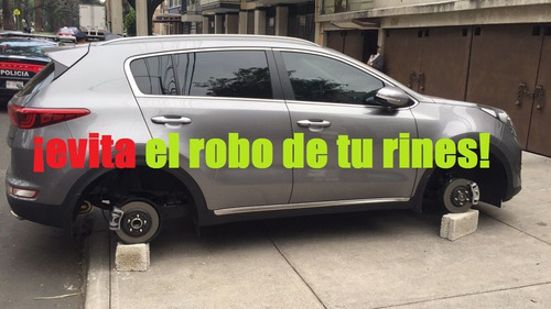 Imagen 2 de 4 de Birlos Tuercas De Seguridad Hyundai Tucson 12x1.5 Evita Robo