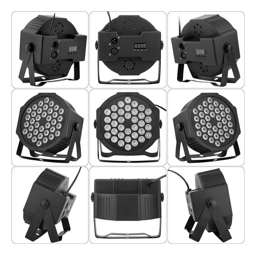 Canhão Led Iluminação 36x1 Watt Dmx 110/220v Marca Lorben