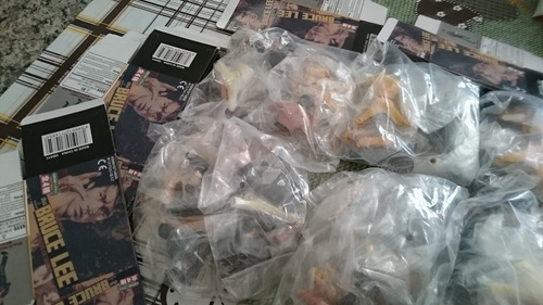 Coleção Bruce Lee Kit 4 Bonecos De Colecionador Jp339
