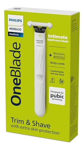 Philips Norelco Oneblade Íntimo, Recortar Y Afeitar Con