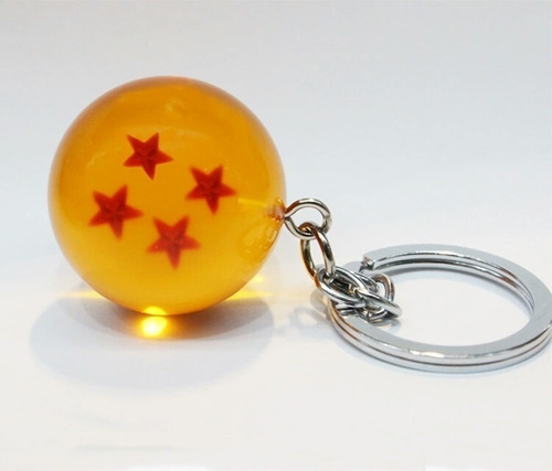 Esferas Del Dragon Llavero Dragon Ball Z Goku 4 Estrellas