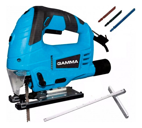 Sierra Caladora Pendular Gamma 800 Watts Guia Laser Y Hojas 