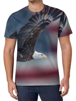 Comprar Camiseta 3d De Manga Corta Para Hombre American Eagle Americ