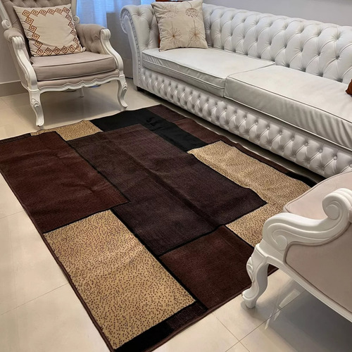 Tapete Sala Quarto Escritório Andino 200x250 A136 Tabaco 2.5 M 2 M A136 Tabaco