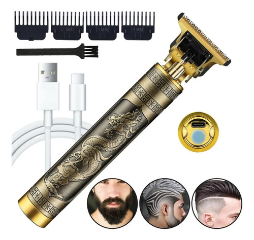 Máquina Para Barba Profesional Super Sharp Retro Larga 1 Paq