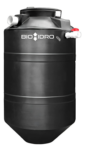 Biodigestor Iusa 1300l Vertical Biohidro Color Negro