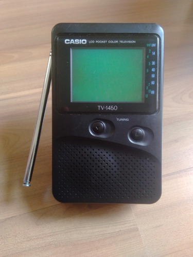 Mini Tv Casio Lcd Pocket Color Televisio. Mod.: Tv-1450