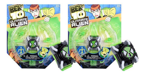 Ff 2 Piezas Reloj Interactivo Ben 10 Omnitrix 2024 Con 40