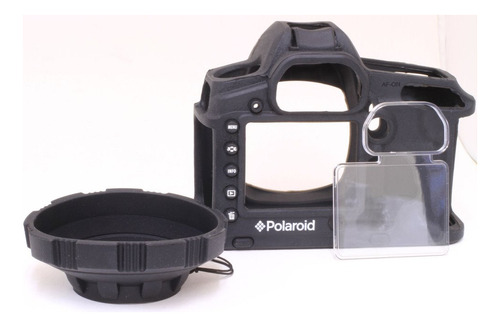 Polaroid Camara Proteccion Goma Piel Para Canon 5d Mark 2