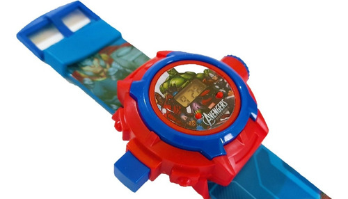 Avenger Vengadores Reloj Proyector Infantil Juguetería Niños