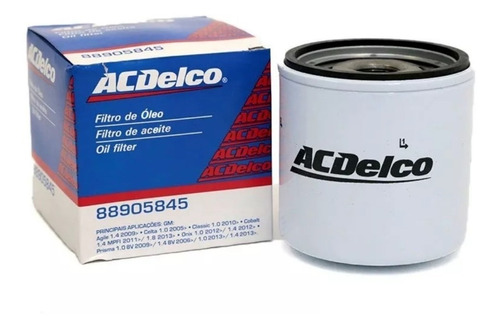 Filtro Aceite Voyage Trend Fox Suran 1.6 8v Original Acdelco