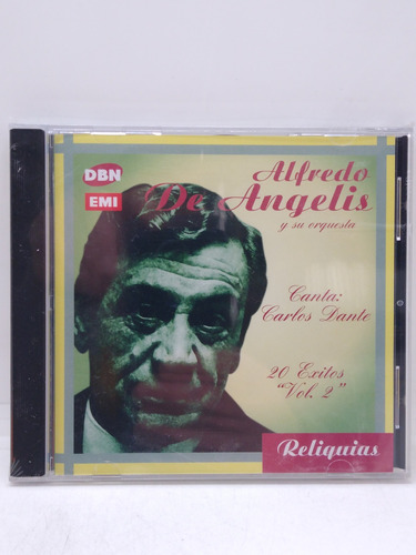 Alfredo De Angelis 20 Éxitos Vol.2 Reliquias Cd Nuevo