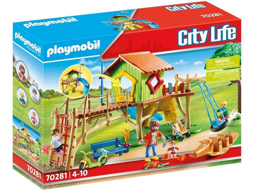 Playmobil City Life Parque Infantil Aventura 70281 Intek