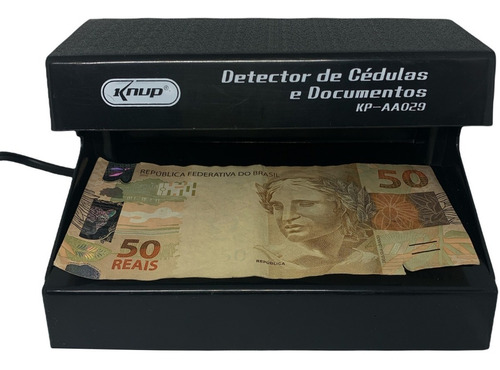 Detector Leitor Dinheiro Notas Falsas Cedulas Identificador 
