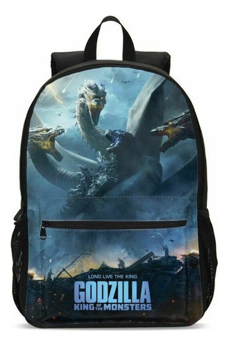 Mochila Godzilla Vs Kong, Mochila Escolar