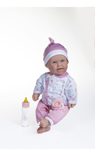 Muñeca Bebé Caucásica De 16 Pulgadas Lavable 15035 Jc Toys