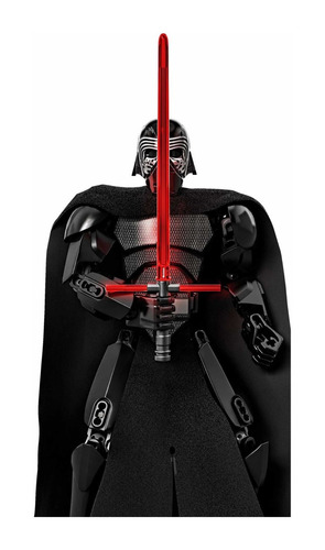 Imagen 1 de 5 de Bloques para armar Lego Star Wars Kylo Ren 86 piezas en caja