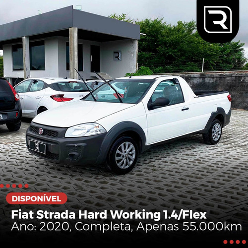 Imagem 2 de 14 de Fiat Strada 2020 1.4 Hard Working Flex 2p