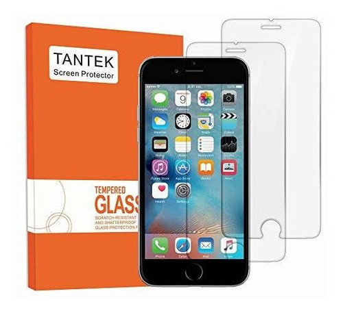 Tántek iPhone 7 Pantalla Protector Burbuja Libre, 8pd8u