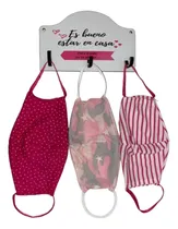 Comprar Porta Barbijos Tapaboca Madera De Regalo Pack X3 Barbijos  