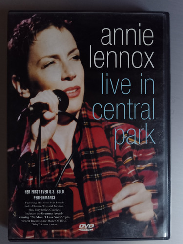 Annie Lennox Dvd Live In Central Park Eurythmics Excelente 