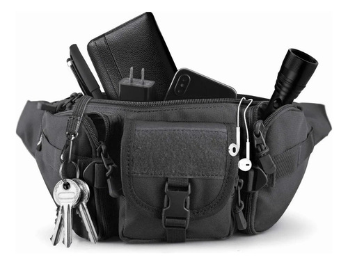 Bolso Táctico Molle Pouch Riñonera Hombre
