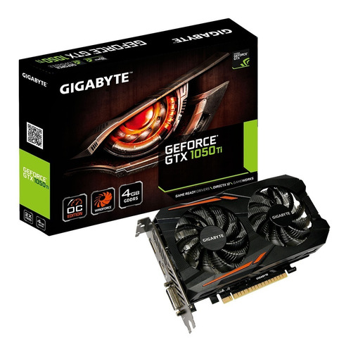 Tarjeta De Video Gigabyte Geforce® Gtx 1050 Ti Oc 4g