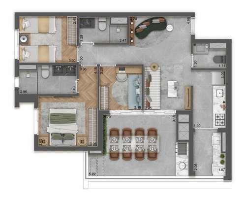 Imagem 17 de 18 de Apartamento À Venda No Bairro Tatuapé - São Paulo/sp - O-24389-40400