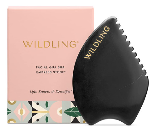 Herramienta Facial Gua Sha Wildling Empress Stone, 100% Bian