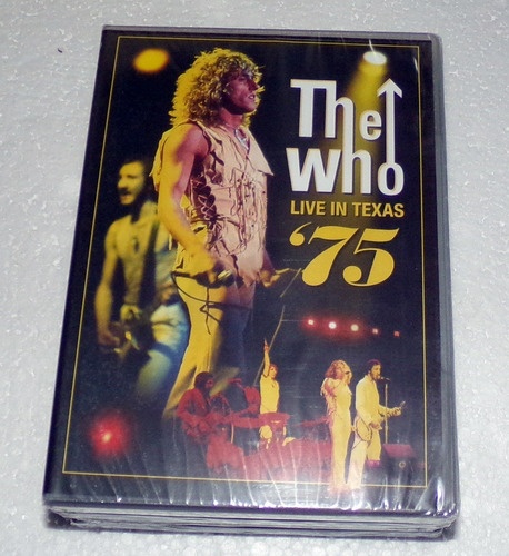 The Who Live In Texas 75 Dvd Sellado Kktus