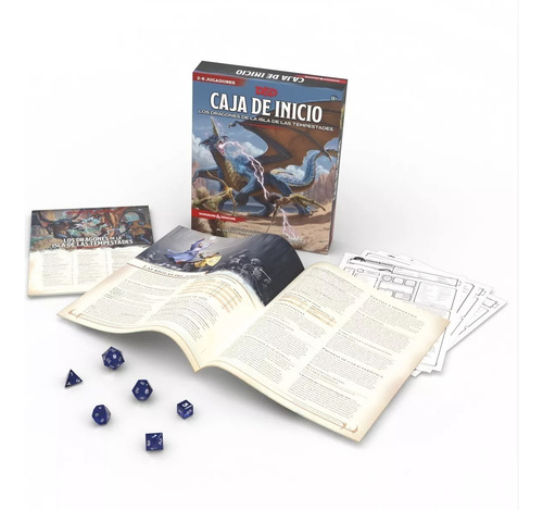 D&d Los Dragones De La Isla De Las Tempestades - Caja Inicio