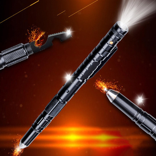 Zz Lapicero Táctico Portátil Para Hombre, Linterna Led