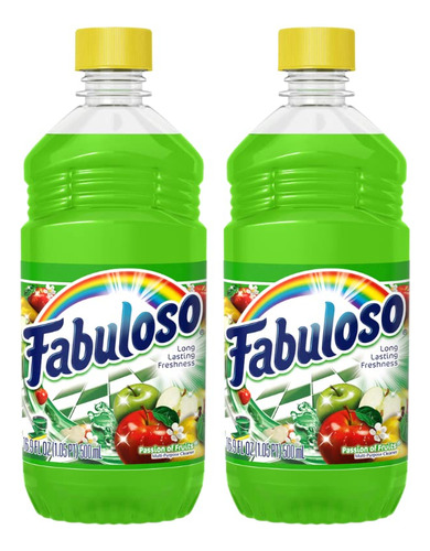 Fabuloso Limpiador Multiusos Passion Of Fruits De 16.9 Onzas