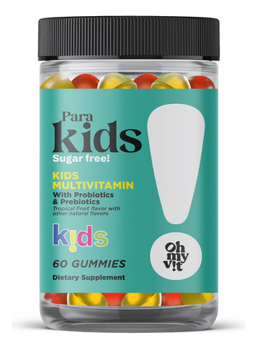 Oh My Vit! Para Kids Gummy Multivitaminico Con Probioticos Y