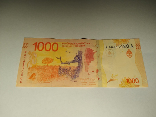 Billete De 1000 Pesos  De Reposicion (r)
