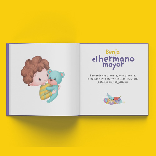 Hermano/a Mayor. Cuento Personalizado Con Nombre