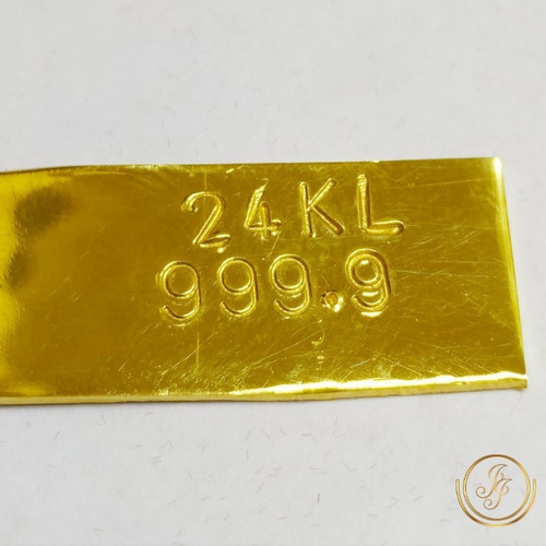 80 Gramas De Ouro 24 Kl 999 Kl Nota Fiscal E Certificado