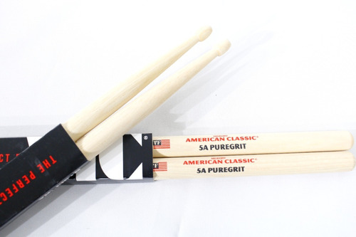 Pack X2 Baquetas 5a Puregrit // Vic Firth // Lucy Rock