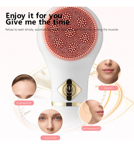 Cepillo Limpiador Facial Vibratorio L Three In Ipx7 Con 3 90