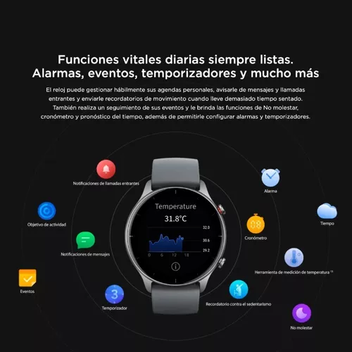 Smartwatch Amazfit Fashion Gtr 3 Pro 1.45 Caja 46mm De Aleación De Aluminio  Infinite Brown, Malla In Amazfit GTR 3 PRO BROWN