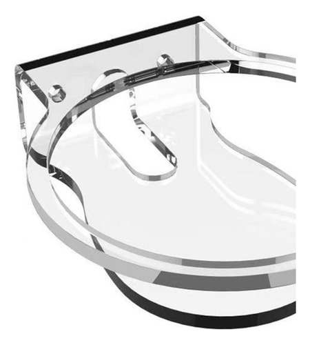 Funda Acrílica Transparente Compatible Con Echo Dot (3/4